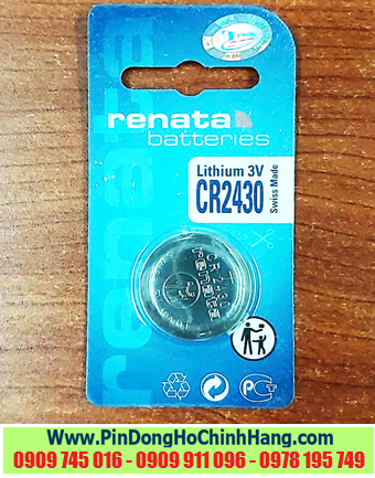 Pin Renata CR2430 _Pin CR2430